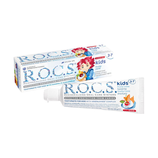 R.O.C.S. Toothpaste Fluoride-free Kids Fruity...