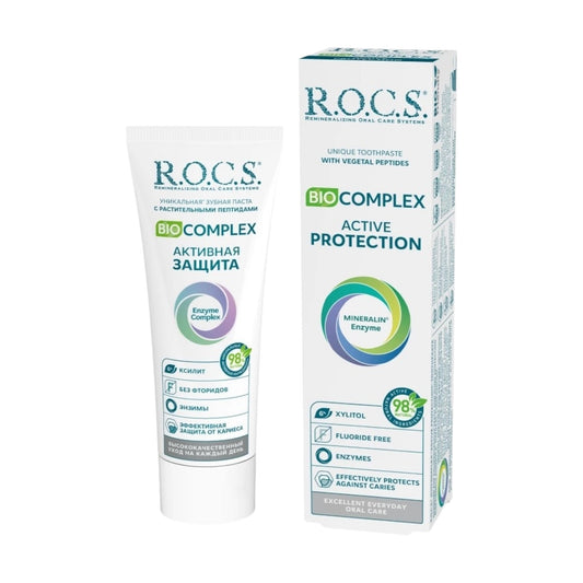 R.O.C.S. Toothpaste With Vegetal Peptides