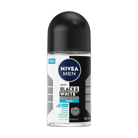 Nivea Black & White Inv Fresh Roll On 50 ML
