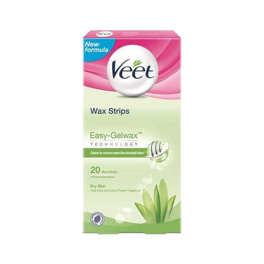Veet Hair Removing Strips For Dry Skin 20 Strips - MELIA-PHARMACY
