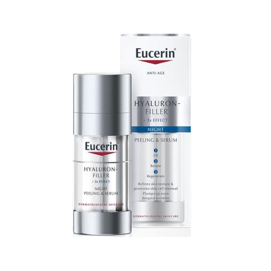 Eucerin Hyaluron Filler Night Peeling & Serum 30ml - MELIA PHARMACY - MELIA PHARMACY