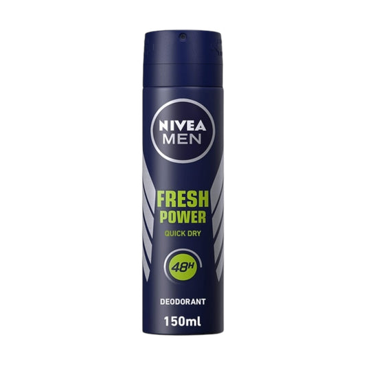 Nivea Men Fresh Power Spray Deodorant 150MI