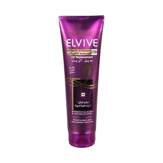 Loreal Elvive Keratin Straight Hair Oil Replacement 300ml
