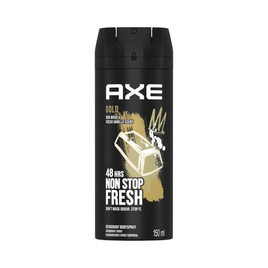 Axe Gold temptation Deo مزيل العرق
Spray For Men 150ml