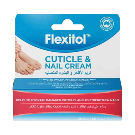 Flexitol Cuticle And Nail Cream 20 Gram - MELIA PHARMACY - MELIA PHARMACY
