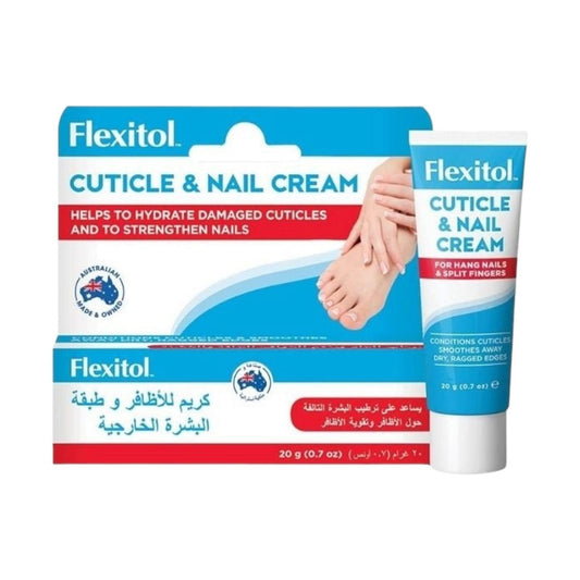 Flexitol Cuticle And Nail Cream 20 Gram - MELIA PHARMACY - MELIA PHARMACY