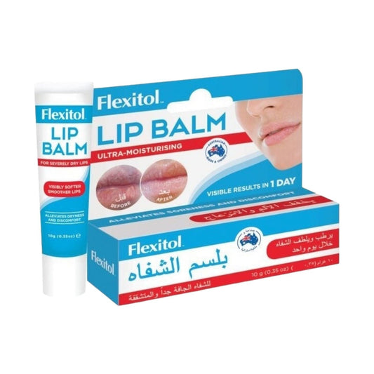 Flexitol Ultra Moisturizing Lip Balm 10 Gram - MELIA PHARMACY - MELIA PHARMACY