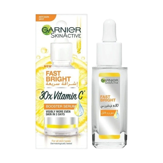 Garnier Fast Bright Vitamin C Booster Serum 30ml - MELIA PHARMACY - MELIA PHARMACY