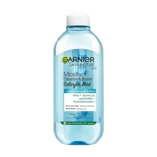 Garnier Skinactive Fast Clear Micellar Cleansing Water Salicylic Acid 400ml - MELIA PHARMACY - MELIA PHARMACY