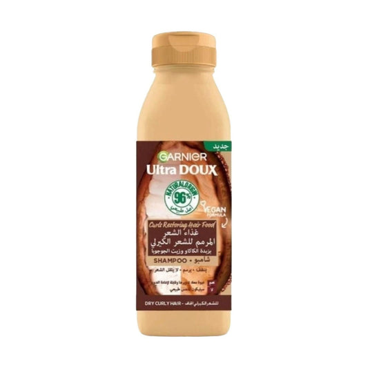 Garnier Ultra Doux Curls Restoring Hair Food Shampoo 350ml - MELIA PHARMACY - MELIA PHARMACY