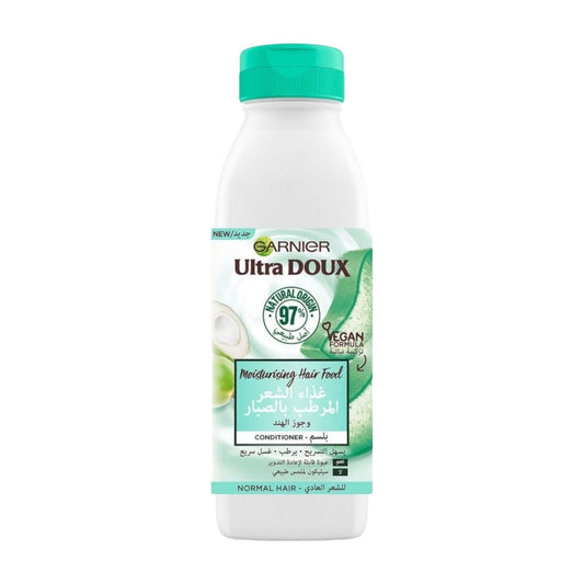 Garnier Ultra Doux Hair Food Aloe Vera & Coconut Conditioner 350ml - MELIA PHARMACY - MELIA PHARMACY