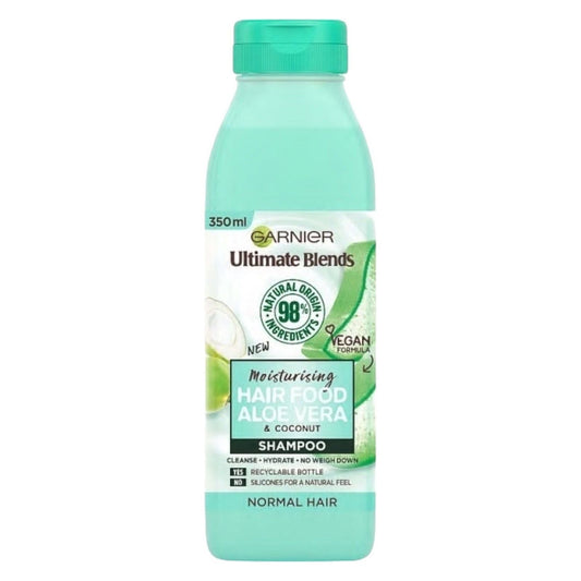 Garnier Ultra Doux Hair Food Aloe Vera & Coconut Shampoo 350ml - MELIA PHARMACY - MELIA PHARMACY