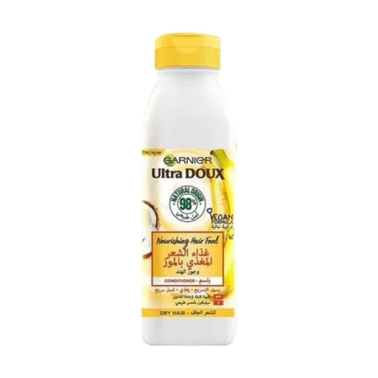Garnier Ultra Doux Hair Food Banana & Shea Conditioner 350ml - MELIA PHARMACY - MELIA PHARMACY