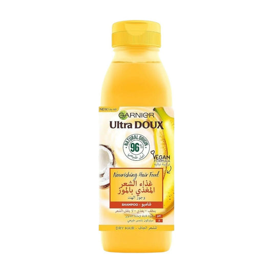 Garnier Ultra Doux Hair Food Banana & Shea Shampoo 350ml - MELIA PHARMACY - MELIA PHARMACY
