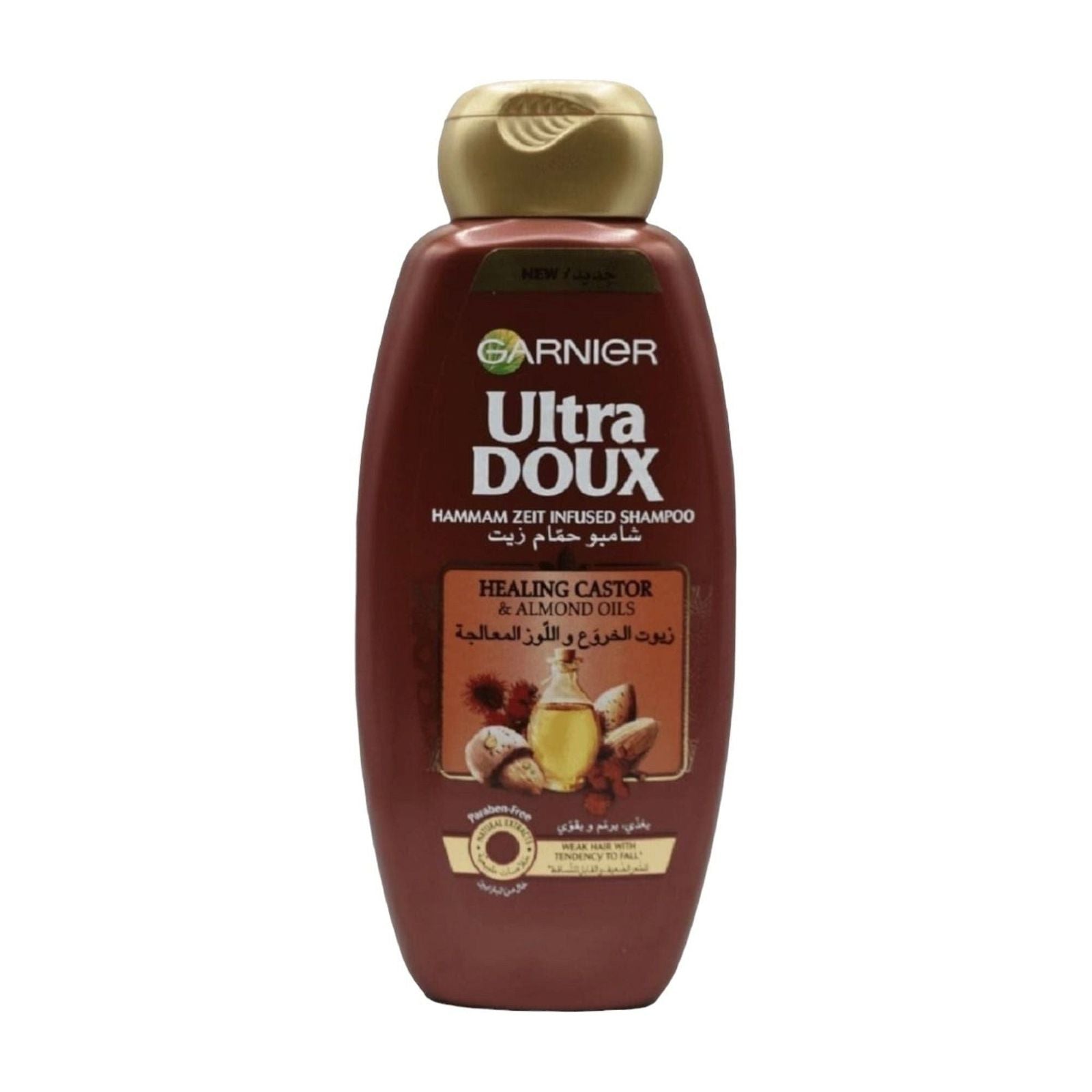 Garnier Ultra Doux Healing Castor & Almond Oils Conditioner 400m - MELIA PHARMACY - MELIA PHARMACY