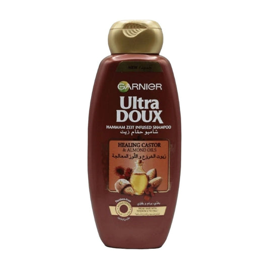 Garnier Ultra Doux Healing Castor & Almond Oils Conditioner 400m - MELIA PHARMACY - MELIA PHARMACY