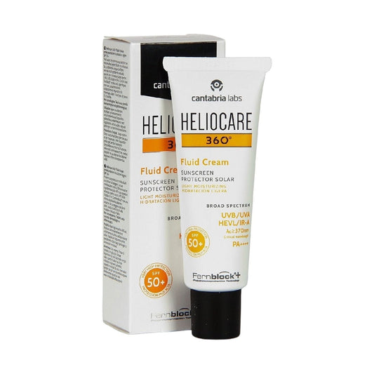 Heliocare 360 Fluid Cream Spf 50+ Sunblock 50ml - MELIA PHARMACY - MELIA PHARMACY