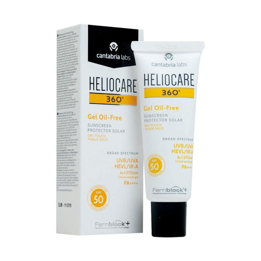 Heliocare 360 Gel Oil Free Spf 50+ Sunblock 50ml - MELIA PHARMACY - MELIA PHARMACY