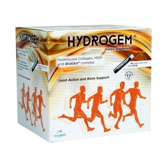 Hydrogem Hydrojoint Drinkable Collagen 30 Vials - MELIA PHARMACY - MELIA PHARMACY