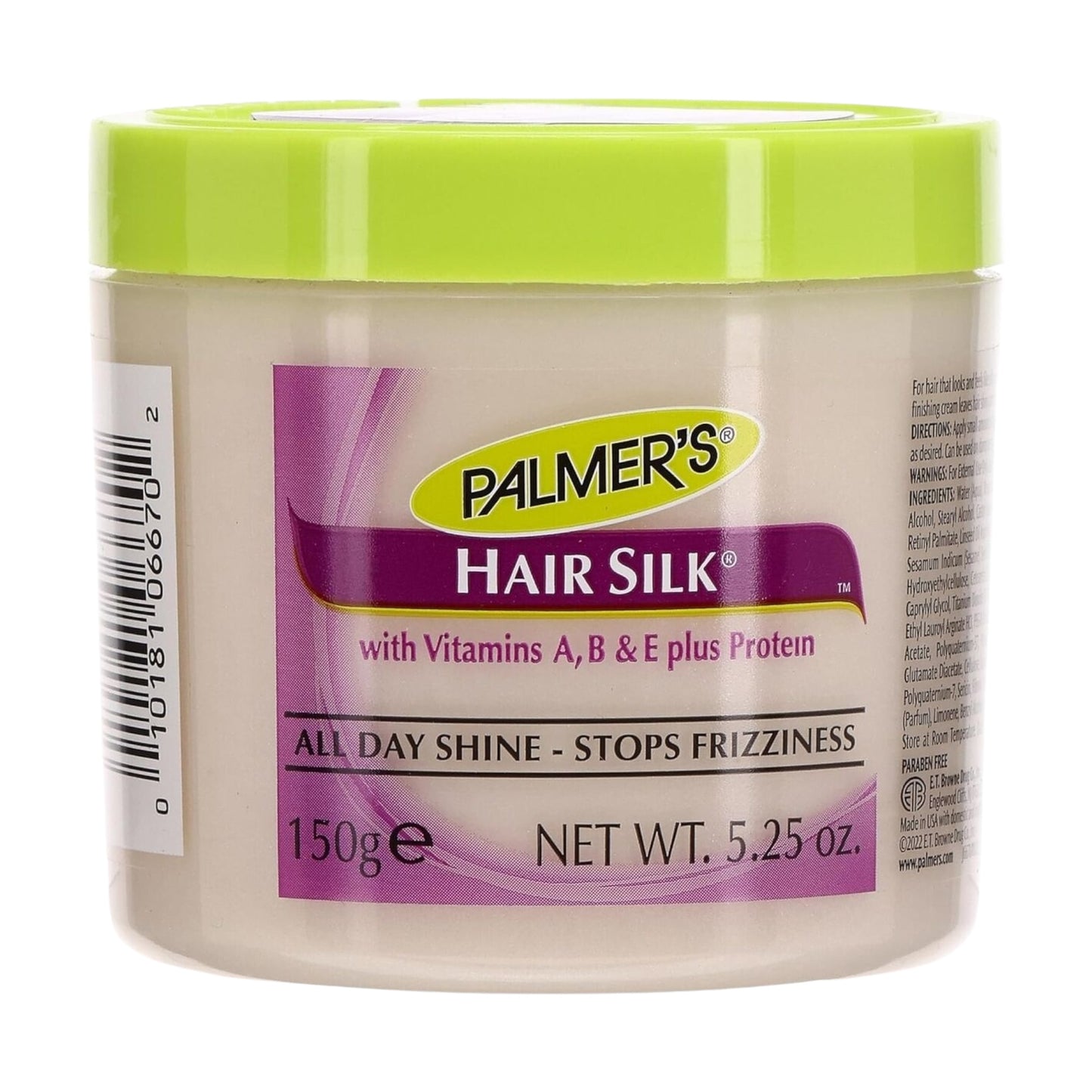 Palmer's Hair Silk All Day Shine - Stops Frizziness 150g