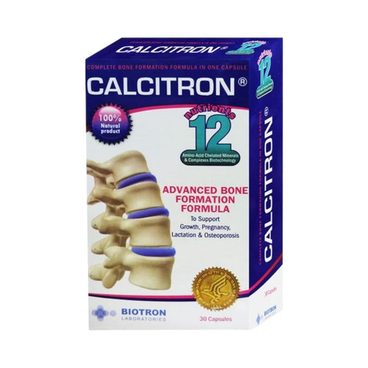 Calcitron Calcium With Nutrients 30 Capsules