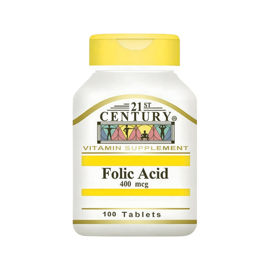 21st Century Folic Acid 400 mcg 100