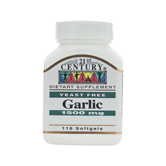 21st Century Garlic 1500mg 110 Soft Gels