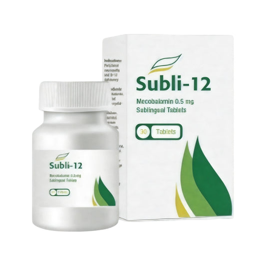 Subli-12 Vitamin B12 0.5mg Sublingual 30 Tablets