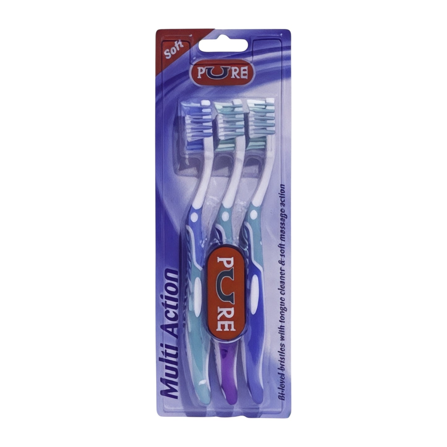 Pure Multi Action Toothbrushes (Medium)