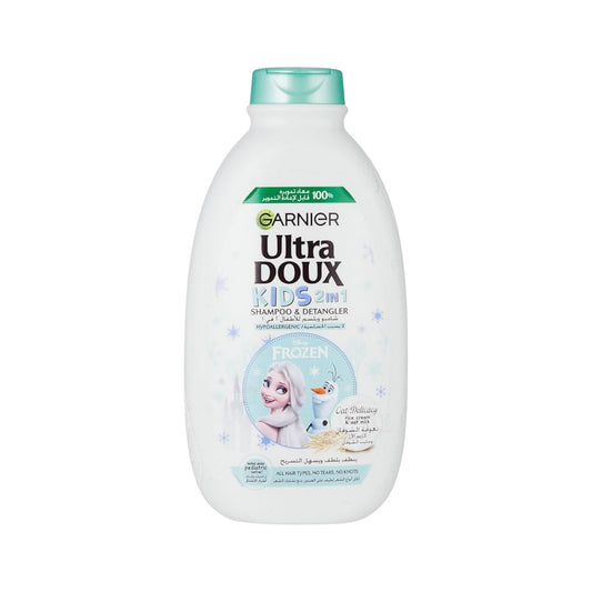 Garnier Ultra Doux Kids 2in1 Shampoo & Detangler Rice Cream & Oat Milk 400ml