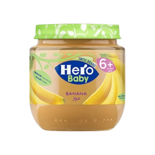 Hero Baby Fruit Puree Banana 125gm