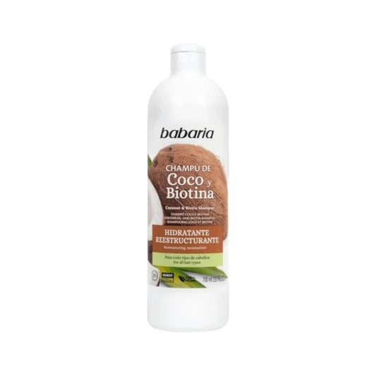 Babaria Coconut And Biotin Moisturizing Shampoo 700ml