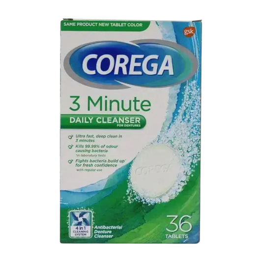 Corega Denture Cleaner 36 Tablets
