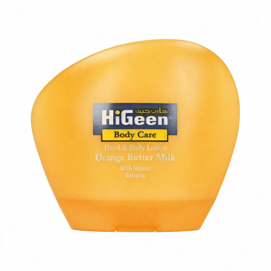 Higeen Orange Butter Milk مرطب الجسم
Hand & Body Lotion 150ml