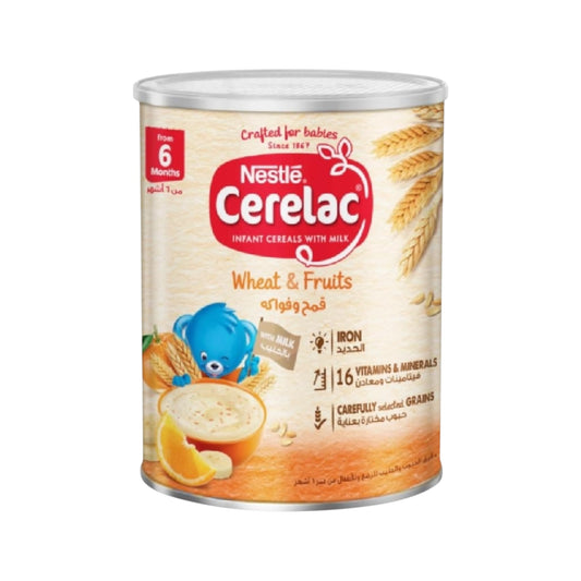 Kidilac Wheat & 5 Fruits غذاء الاطفال
Cereal 400g
