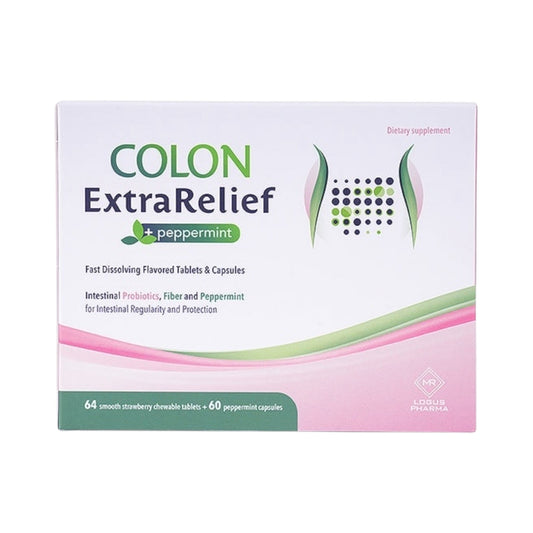 ColonExtra Relief 64 Chewable Tablets + 60
