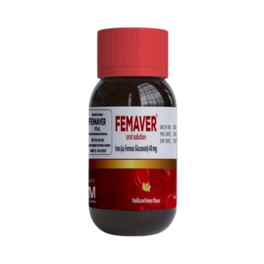 Femaver 5mg Drinkable Iron 10 Ampules