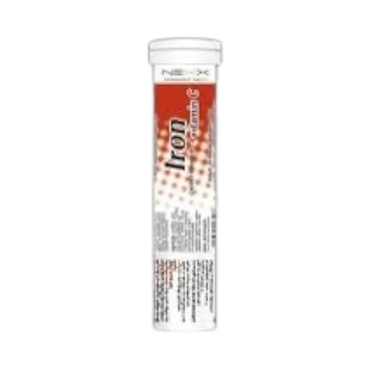 Nexx Iron & Vitamin C 20 Effervescent Tablets