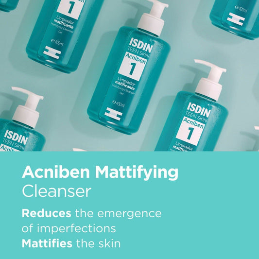 Isdin Acniben Mattifying Cleanser 400ml - MELIA PHARMACY - MELIA PHARMACY