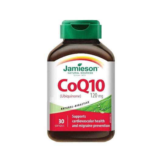 Jamieson Co-Q10 120Mg, 30 Capsule - MELIA PHARMACY - MELIA PHARMACY