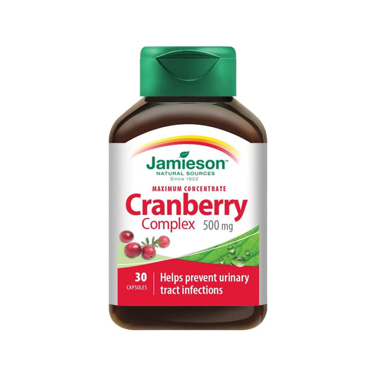 Jamieson Cranberry Complex 500Mg, 30 Capsule - MELIA PHARMACY - MELIA PHARMACY