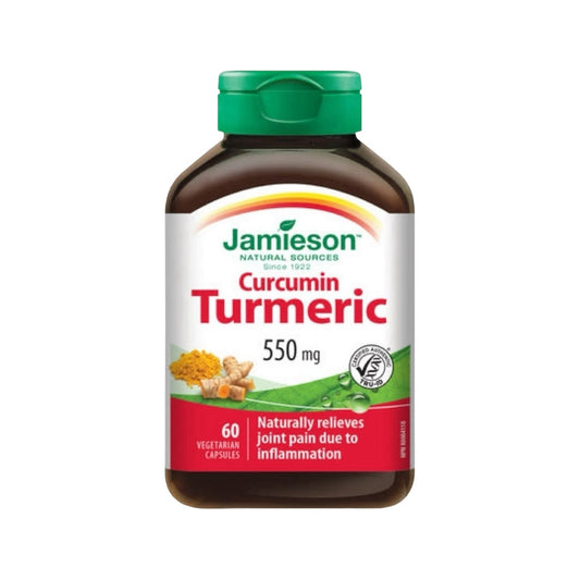 Jamieson Curcumin Turmeric 550Mg, 60 Capsule - MELIA PHARMACY - MELIA PHARMACY