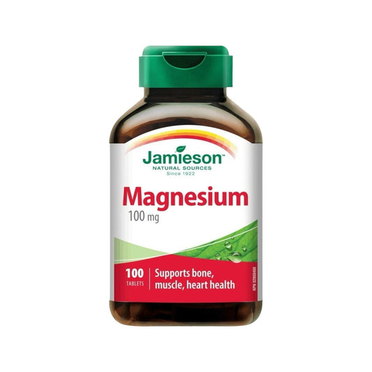 Jamieson Magnesium100Mg, 100 Tablet - MELIA PHARMACY - MELIA PHARMACY