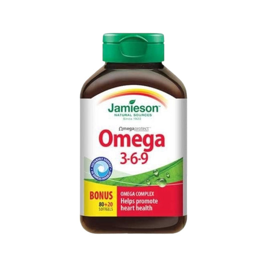 Jamieson Omega 3-6-9, 100 Capsule - MELIA PHARMACY - MELIA PHARMACY