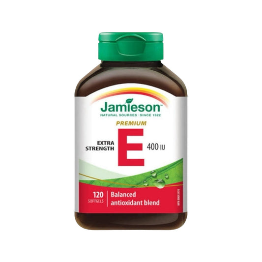 Jamieson Vitamin E 400IU, 120 Capsule - MELIA PHARMACY - MELIA PHARMACY
