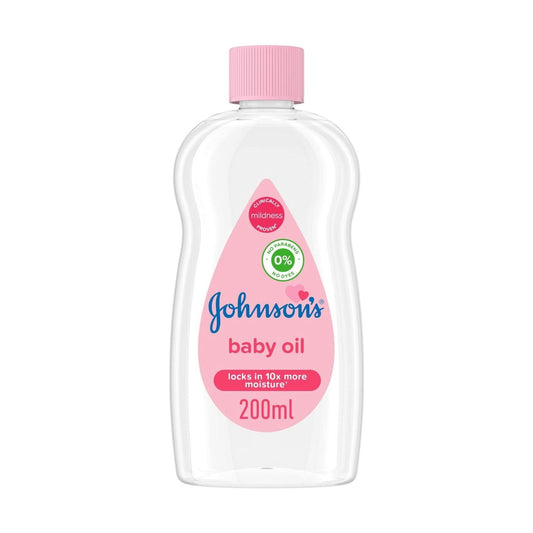 Johnson Baby Oil 200Ml - MELIA PHARMACY - MELIA PHARMACY