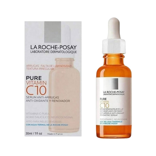 La Roche-Posay 10% Pure Vitamin C Anti Aging Face Serum for Wrinkles 30ml - MELIA PHARMACY - MELIA PHARMACY