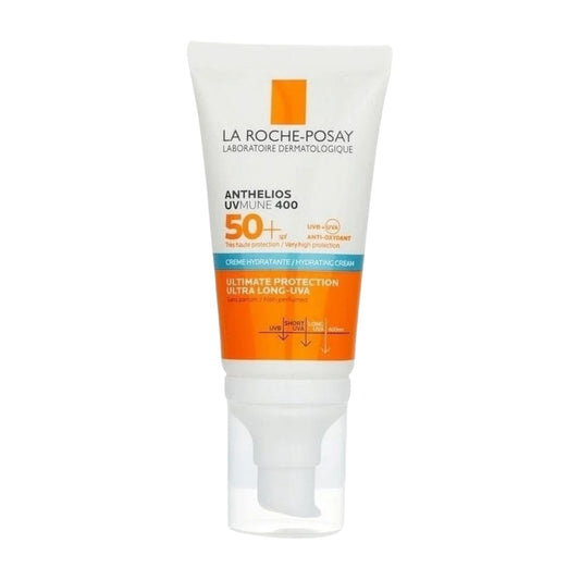 La Roche-Posay Anthelios UVMune 400 Moisturizing Sunscreen SPF50+ 50ml - MELIA PHARMACY - MELIA PHARMACY