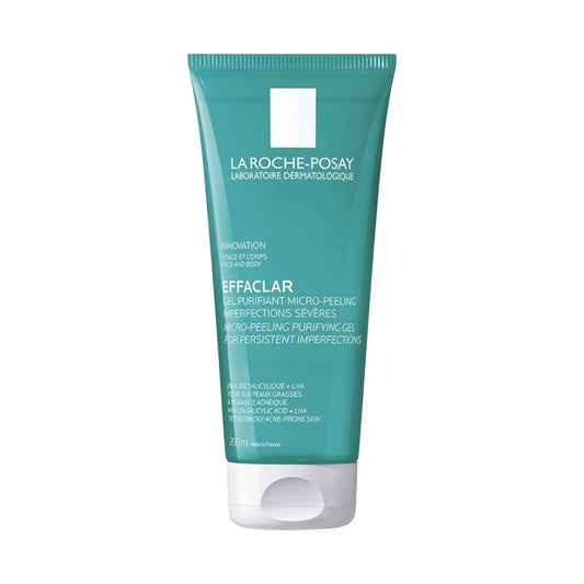 La Roche-Posay Effaclar Micropeeling Cleansing Gel with Salicylic Acid For Oily Skin 200ml - MELIA PHARMACY - MELIA PHARMACY