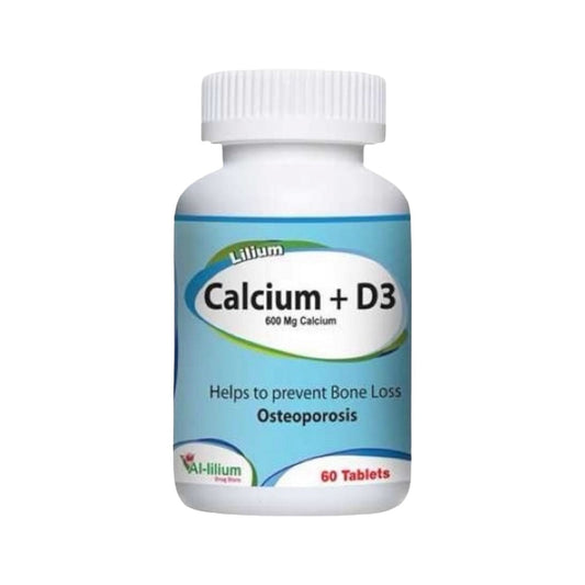 Lilium Calcium+D3 60 Tab - MELIA PHARMACY - MELIA PHARMACY